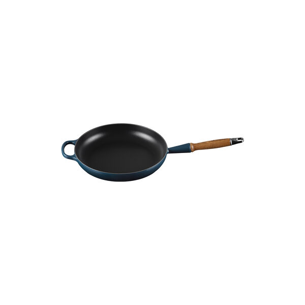 Signature st&oslash;pejern stekepanne med treh&aring;ndtak &Oslash; 28 cm, nuit, Le Creuset