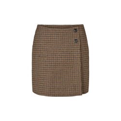 7898RDFSelah wrap skirt, chocolat, RUE de FEMME