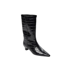 Hellasw Croco Boot, black, Sofie Schnoor