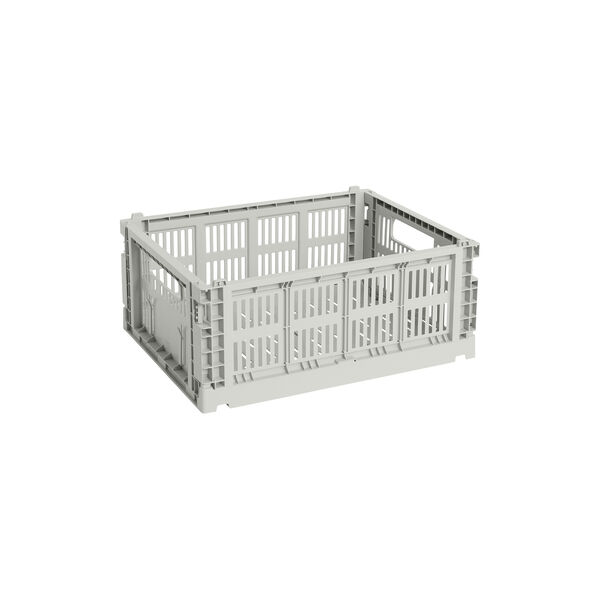 HAY Colour Crate Medium, grey, HAY