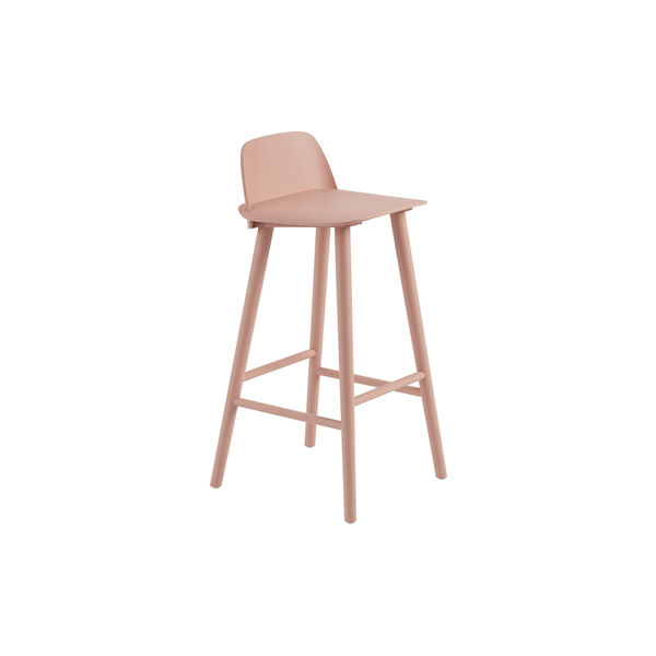 Nerd Bar stool, tan rose, Muuto