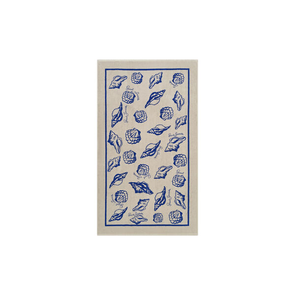 Seashell Print strandh&aring;ndkle, faded beige, Gant