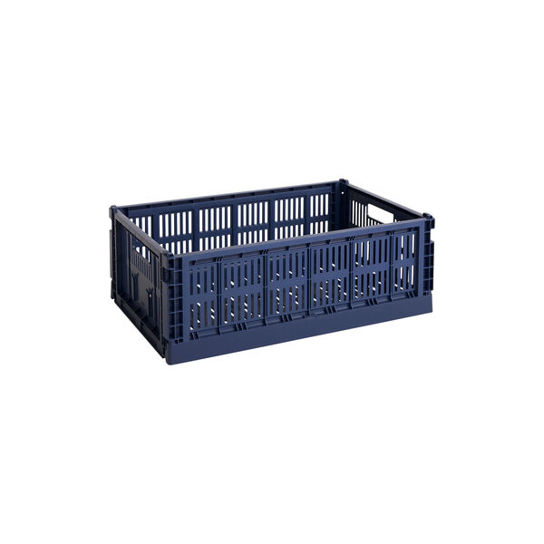 Colour Crate, dark blue, HAY