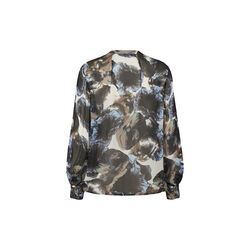 Danola blouse, abstract blue, PBO