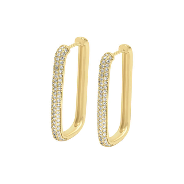 Diamond Edge Hoops, gull, WHO IS SHE