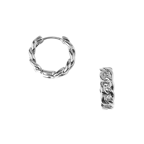 Chain Huggie Hoops &oslash;redobb, Orelia