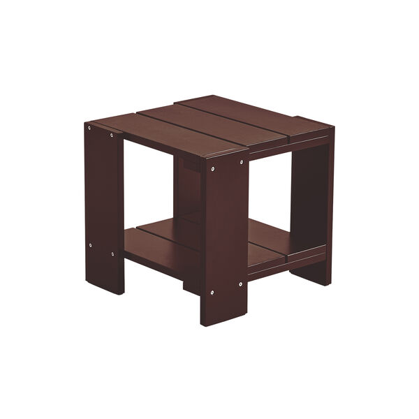 Crate Sidebord, jernrød, HAY