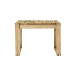 BK16 sidebord, ubehandlet teak, Carl Hansen & Søn