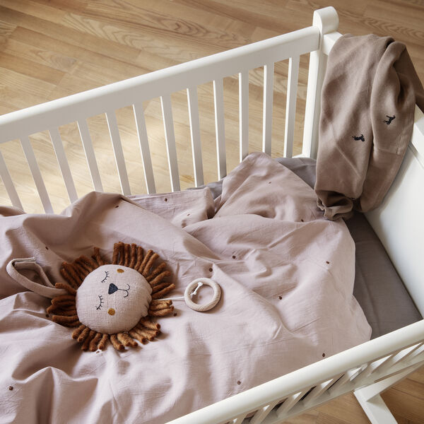 Lion musikkuro, støvet rose, Ferm Living Kids