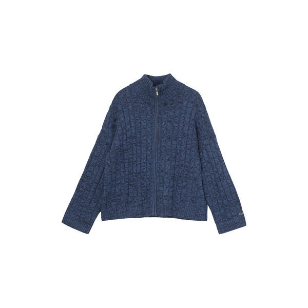 CassidyRS strikk, blue melange CassidyRS strikk, blue melange, Résumé