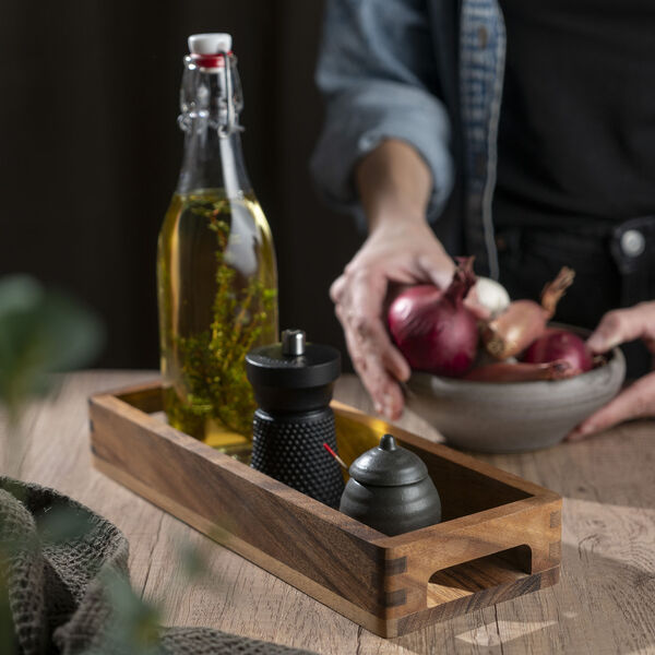 Serveringsbrikke akasie, natur, Zassenhaus