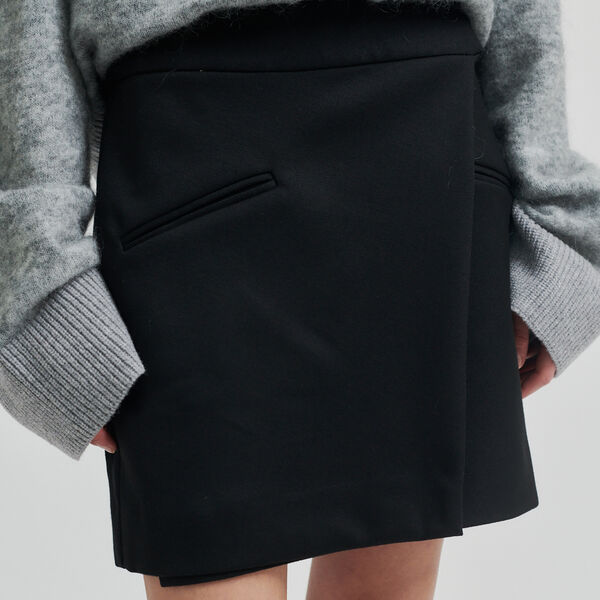 Cosa skjørt, svart, Second Female