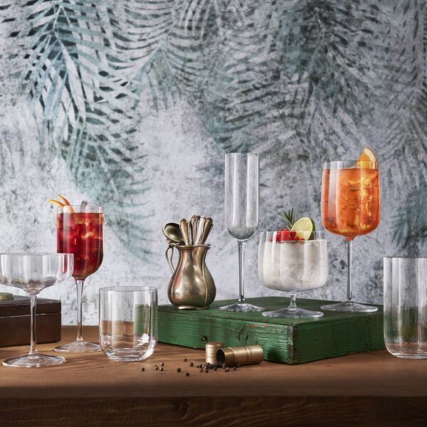 Jazz  &oslash;lglass/long drink glass 4 stk., Luigi Bormioli