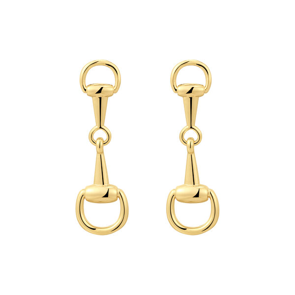 The Horsebit Stud &oslash;reringer, gull, Luv Aj