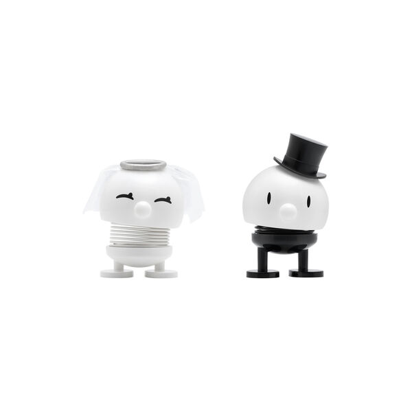 Brud & brudgom, hvit/sort, Hoptimist