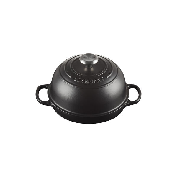Signature st&oslash;pejern br&oslash;dform, matte black, Le Creuset