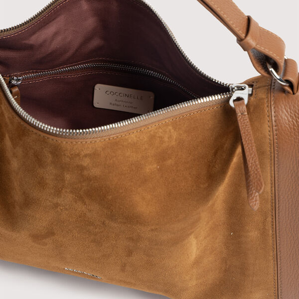 Coccinelle Elinor Suede bi, cognac, Coccinelle