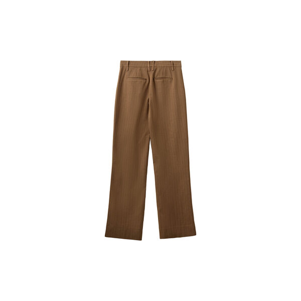 AMILASW PINSTRIPE TROUSERS, 7164 maple brown, Sofie Schnoor