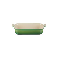 Heritage rektangulært fat 32 cm, bamboo green