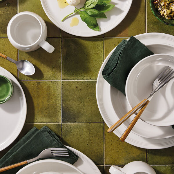 Coupe dyp tallerken, white, Le Creuset