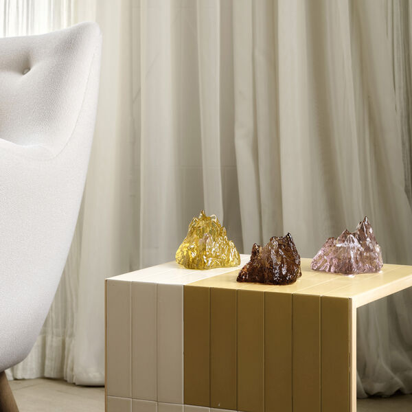 The Rock Lysestake, bronze, Kosta Boda