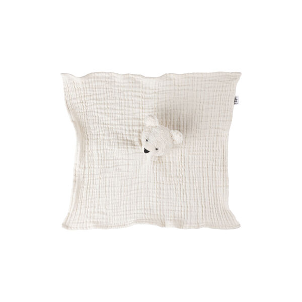 Isbj&oslash;rnen Beary koseklut, white, Sebra