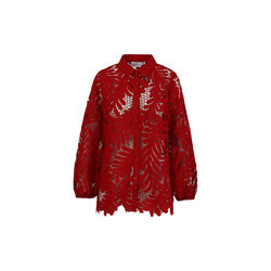 Lace skjorte, scarlet rød, Coster Copenhagen