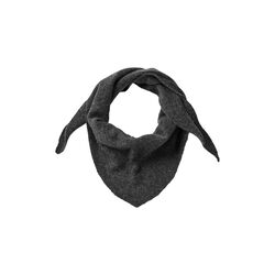 Day Merino Knit Tri scarf, dark grey mel, DAY ET
