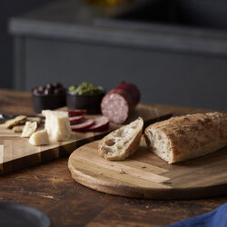 Serveringsbrett fiskebein, brun, HOLM