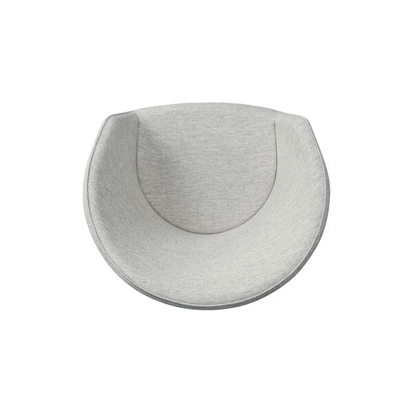 Ditzel loungestol, light gr&aring;, Fredericia Furniture