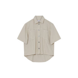 2ND Fayen - Twill Denim, tofu, 2NDDAY