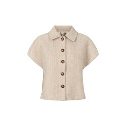 Tona waist coat, light-sand, PBO