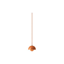 Flowerpot VP10 Pendant, zesty orange, &Tradition
