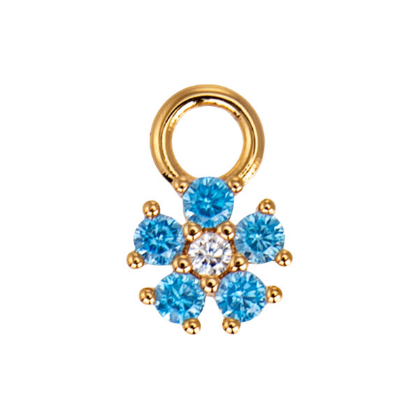 Emilia Tale charm, blue, Emilia by Bon Dep