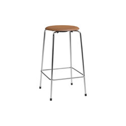 High Dot&trade; counterstol, walnut, Fritz Hansen