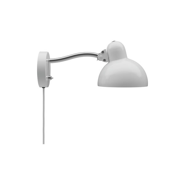 KAISER idell&trade; 6567-W vegglampe, glossy white, Fritz Hansen
