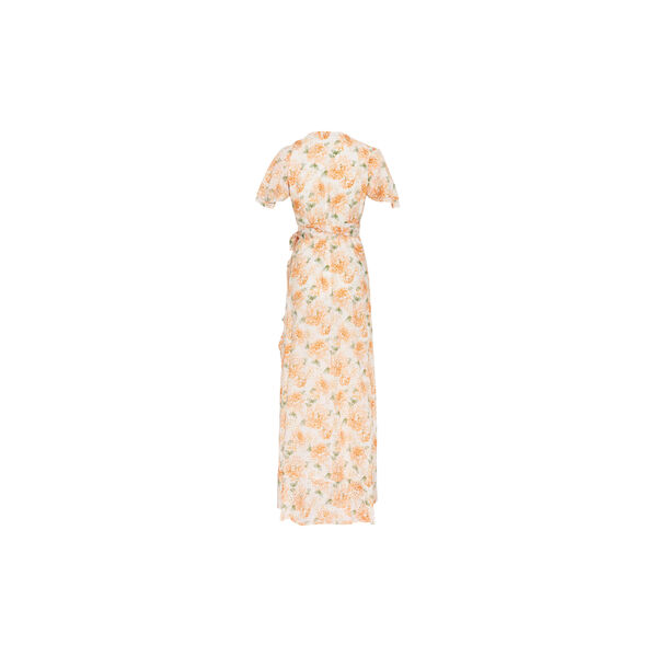 Gabriella Maxi Dress, peony pop orange, Love Lolina