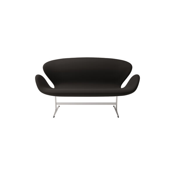 Svanesofa&trade; 3321 2-pers. sofa, svart, Fritz Hansen