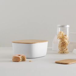 BOX-IT br&oslash;dkasse 23 cm, white, RIG-TIG