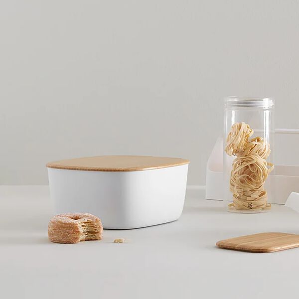 BOX-IT br&oslash;dkasse 23 cm, white, RIG-TIG