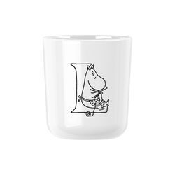 Moomin ABC kopp L, moomin white, RIG-TIG