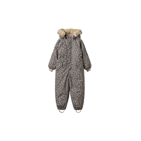 Snowsuit Moe, 9528 black sea open flowers, Wheat