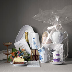 Flora kopp med h&oslash;y hank 27 cl, iris, Royal Copenhagen