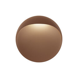 Flindt vegglampe S, corten, Louis Poulsen