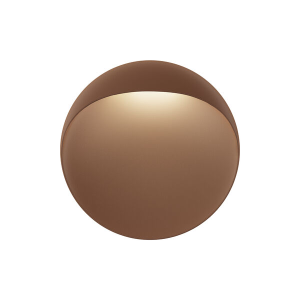 Flindt vegglampe S, corten, Louis Poulsen