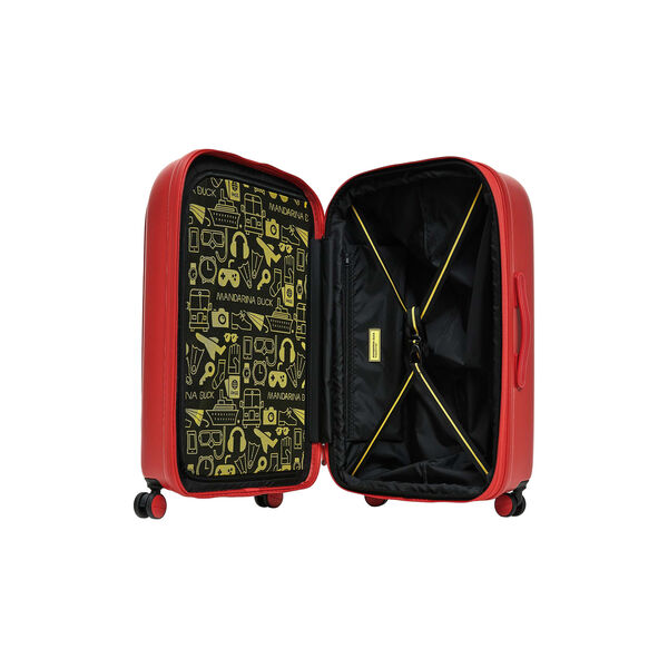 Logoduck+ Trolley Medium Exp, cherry tomato, Mandarina Duck