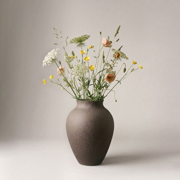 Knabstrup Vase | H 20 | Bark, Knabstrup Keramik