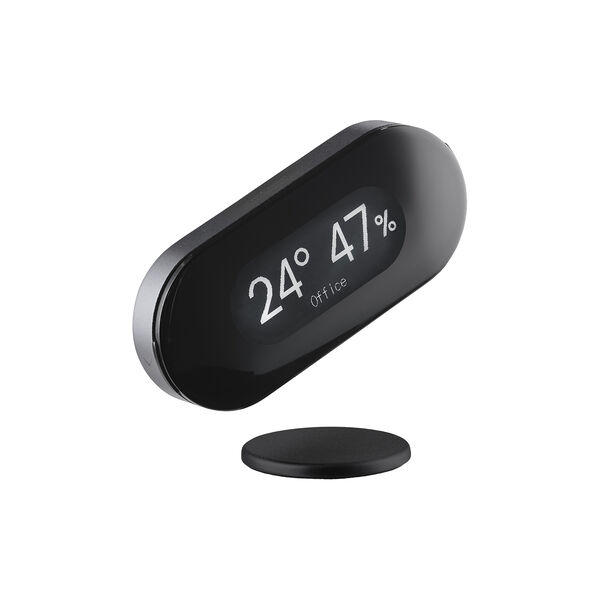 Klimastasjon, svart, Jacob Jensen