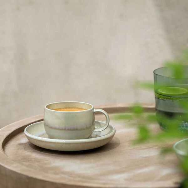 Perlemor espresso underkopp 12 cm, alga, Villeroy & Boch