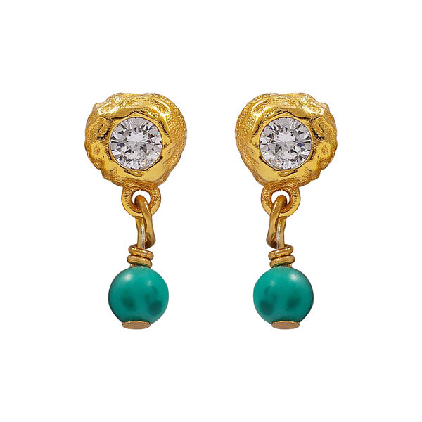 Olivine små øredobber 2 stk., Hultquist Copenhagen